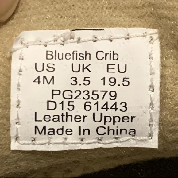 Sperry Top-Sider “Bluefish” Unisex Baby Boat Shoes - Picture 10 of 10